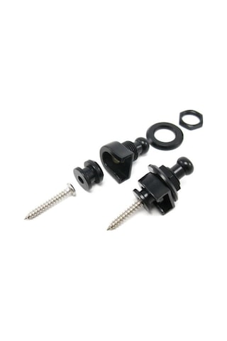 Raymond Joes Sb01Bk Gitar Askı Kilidi Straplock 1 Çift Siyah