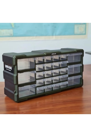 Süper Bag Asr-6004 Yatay Mono Blok Çekmece Seti 26’Lı