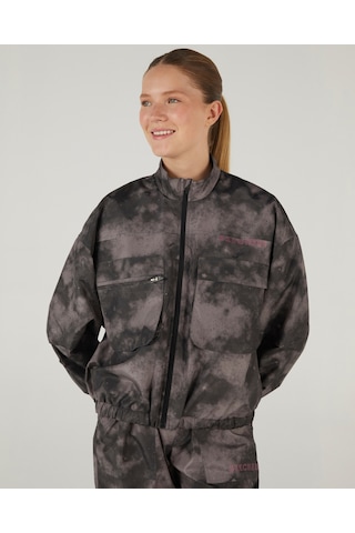 Skechers W Micro Collection Rain Jacket Kadın Siyah Mont S242121-001 Siyah