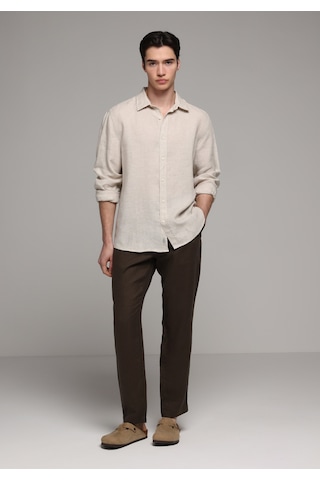 Colin's Colins Regular Fit Orta Bel Düz Paça Erkek Kahverengi Pantolon Cl1079999 Q1.v1 Brw