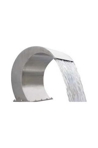 Havuz şelale Kobra 600-500 mm 316 kalite 1,2 mm Paslanmaz çelik El Yapım