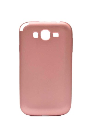 Samsung Uyumlu Galaxy Grand Duos İ9082 Kılıf Zore Premier Silikon Kapak Rose Gold