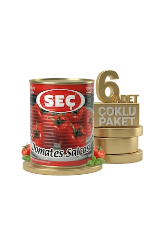 Seç Domates Salçası 6x830 Gr