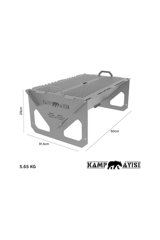 Kamp Ayısı Easy Mangal : Taşınabilir Katlanabilir Hafif Izgara