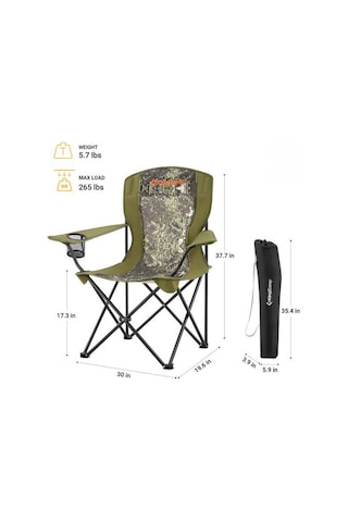 Kıngcamp Arm Quad Sandalye Yesıl Yeşil
