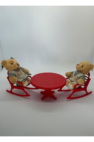 Babybear Mini Sallanan Sandalye Ayıcıklar Muhabbette