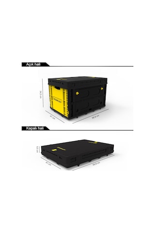 Stanley Fb533l 25kg Katlanır Kapaklı Çok Amaçlı Taşıma Sepeti