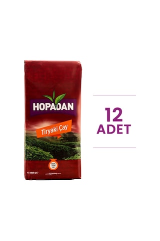 Tiryaki Çay 1 Kg 12 Paket Tiryaki Çay 1 Kg 12 Paket