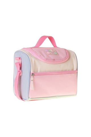 Calacilo Kız Çocuk Scales Pembe Yeşil Renkli Isı Yalıtımlı Okul Beslenme Çantası Pembe - Yeşil - C4096