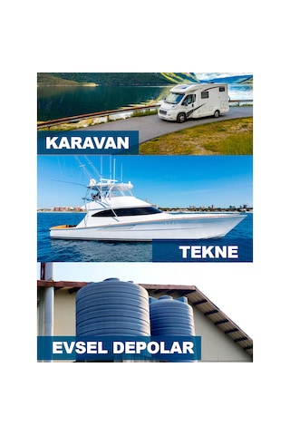 Car-fil Depoxıl Su Deposu & Tesisat Temizleme Granülü Oksijen Bazlı, Koku  Rv Tekne Tiny House