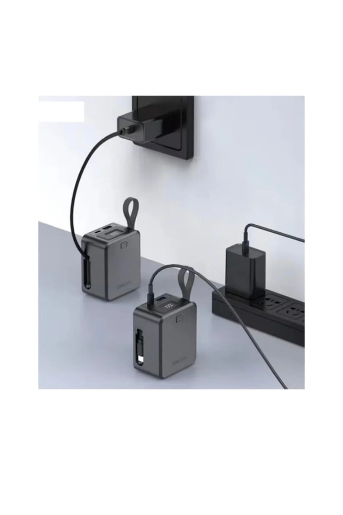 Aura Akse 35 W Hızlı Powerbank 1xusb-c+1xusb-a Gri