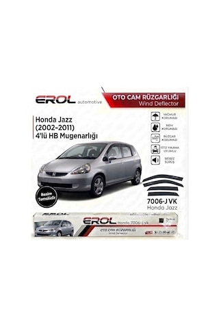 Honda Jazz 2002-2011 4'lü Hb Mugen Cam Rüzgarlığı