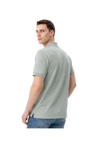 Arma Ar-ma Erkek Polo Yaka Tişört Resim Baskili Örme Kumaş Regular Fit %100 Pamuk 30/1 Çift Toplama Penye Pike Y31374358902 Yeşil-y2