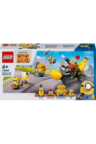 Lego 75580 Despicable Me 4 Minyonlar Ve Muz Araba