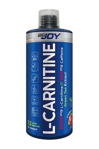 Bigjoy L-Carnitine Likit 1000 ML Çilek Bigjoy L-Carnitine Likit 1000 ML Çilek