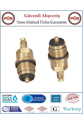 Şenpres Salmastra Musluk İçi - %100 Prinç - Contalı - 2 Adet