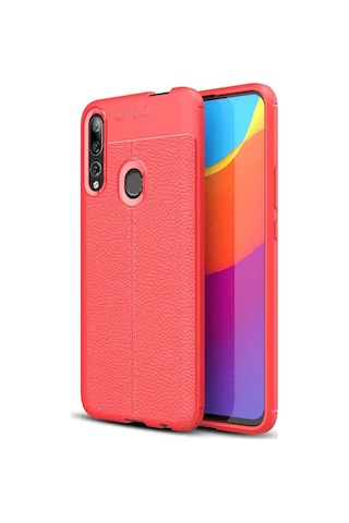 Huawei Y9 Prime 2019 Kilif Deri Tarzi Niss Silikon Case 389468690