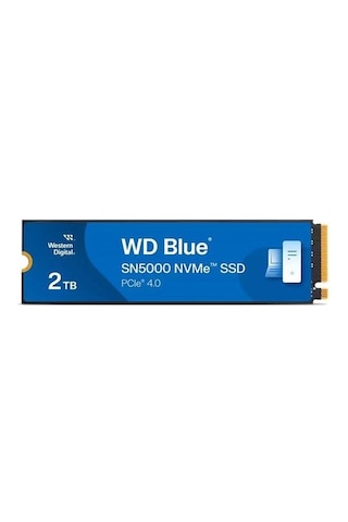 Wd 2tb Blue Sn5000 Wds200t4b0e-00cnz0 5150- 4850mb/s M2 Nvme Gen4 Disk