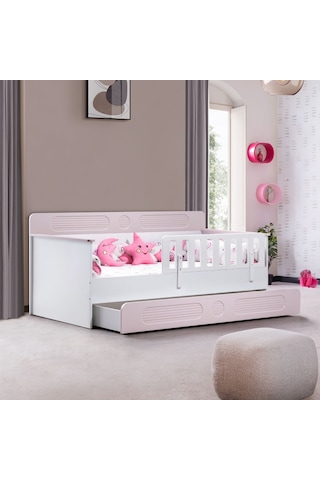 Yavrulu Karyola, Flora Yavrulu Montessori Karyola - Pembe