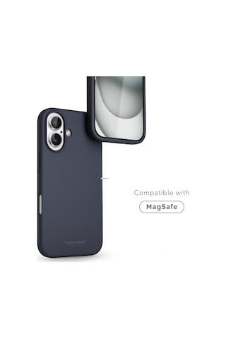 Vonmahlen Yumuşak Silikon Kılıf İphone 16 Plus Şeffaf