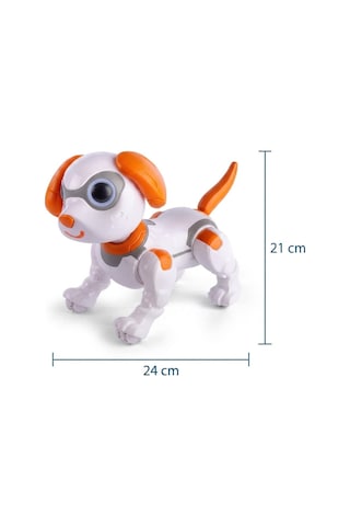 Programlanabilir Robot Köpek: Kumandalı 8 Fonksiyonlu Sesli Işıklı Hareketli Eğlence Arkadaşı