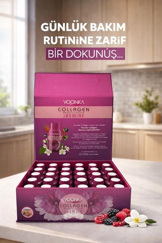 Voonka Collagen Jasmine Orman Meyveli Aromalı 30 Saşe 50 Ml