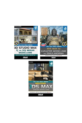 Kodlab Yayın 3d Studio Max Eğitim Seti