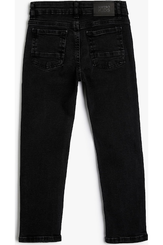 Koton Kot Pantolon Pamuklu Cepli - Slim Jean Siyah 4skb40001td 4SKB40001TD999 Siyah