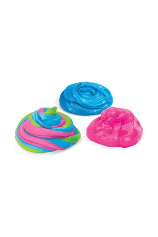 Slime Yapım Seti - Kendin Yap Renkli Ve Simli Slime Hazırlama Kiti Çok Renkli