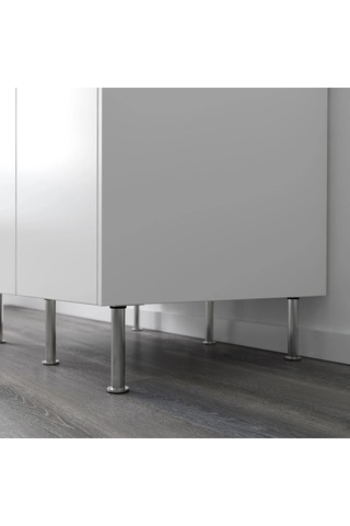 Ikea Capıta 4'lü Mobilya Ayağı 16-17 Cm Krom