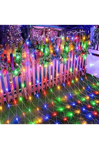 Yüksek Kalite Renkli Ağ Led Işık Örümcek Ağı Led Işık 2x2 M2 Eklemeli Animasyonlu Modlu 220 Volt Renkli