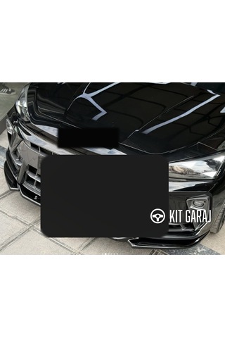 Cupra Leon Cupra Parlak Siyah Ön Lip Plastik Boyalı