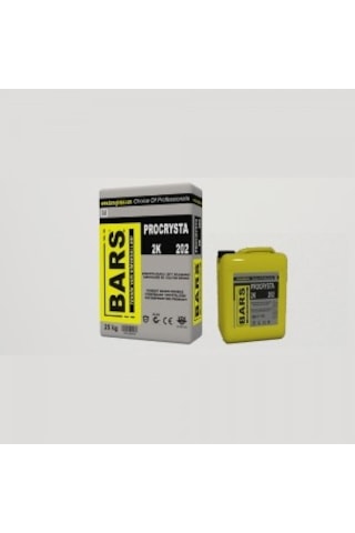 Bars Çimento Akrilik Esaslı Kristalize Su Yalıtım Ürünü 28 Kg.