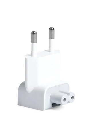 Apple Uyumlu MacBook Şarj Adaptörü Soket Çevirici Priz Ucu Plug - Başlık