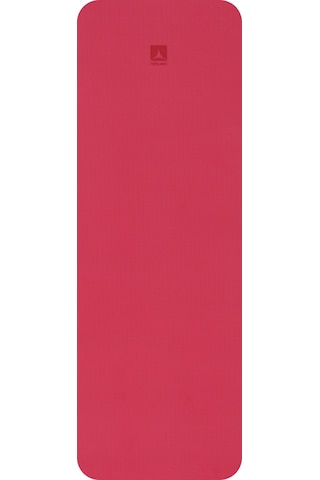 Rebuwo Çift Taraflı Kaydırmaz Tpe Yoga Matı 6mm Pilates Minderi 183x61 Cm Konforlu Ve Dayanıklı Kırmızı Kırmızı