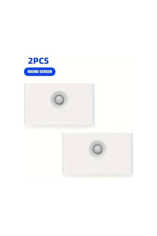 Boatshop1 Usb Şarj Edilebilir Led Gece Lambası Hareket Sensörlü Circular Sensors 2pcs Yatak Odası Koridor Mutfak Dolap Perde