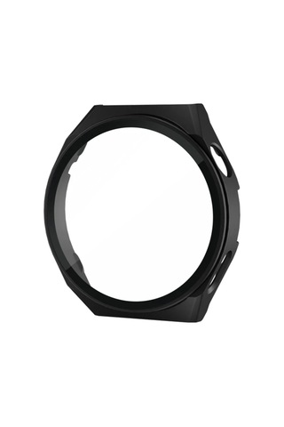 Twin Store Huawei Watch Gt2 46mm Dota Camlı Kasa Ekran Koruyucu - Siyah Bzstwın