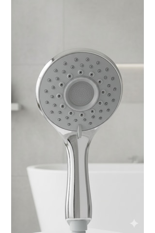 Defne Renk Detayları Ve Krom Rengi Gövdesi Ve Şık Tasarımı İle Kaliteli 3 Fonksiyonlu El Duşu Krom