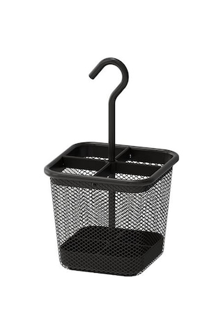 Ikea Uppdatera Çatal Bıçaklık, Antrasit, 12x12 Cm Çok Renkli