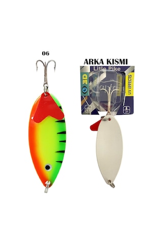 Captain Turna Kaşığı 21gr 6.5cm Little Pike Uv