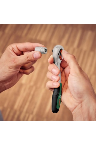 Bosch 56 Parça 1/4'' + 1/2'' Cırcırlı Somun Sıkma Seti - 1600A02Z9G