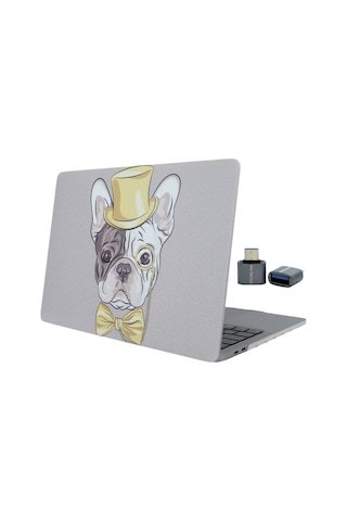 Macbook Pro 13 Kılıf M1 M2 A2338 A2289 A2251 A2159 A1989 Köpek Dostu Tpu Sert Kapak Açık Pembe