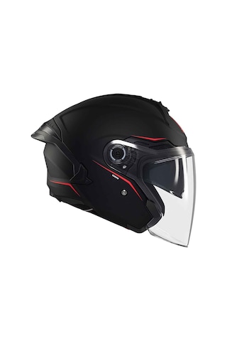 Mt Cosmo Sv Solid A1 Açık Kask Mat Siyah