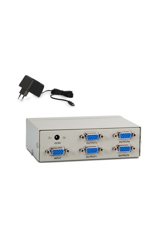 S-Link Sl 2504 4 Port Monitör Çoklayıcı 250 Mhz