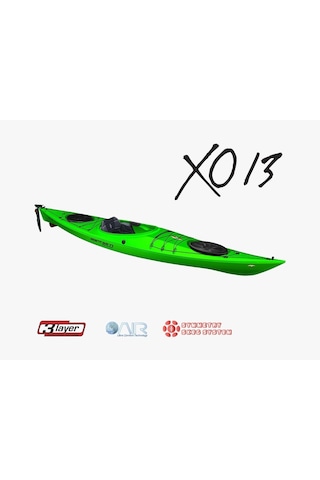 Point65 Xo13 Gte 3L Rudder & Skeg Kano-Yeşil