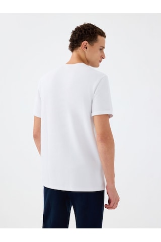 Loft Regular Fit Erkek Tshirt K.kol Lf2039564 Q1.v1 Beyaz