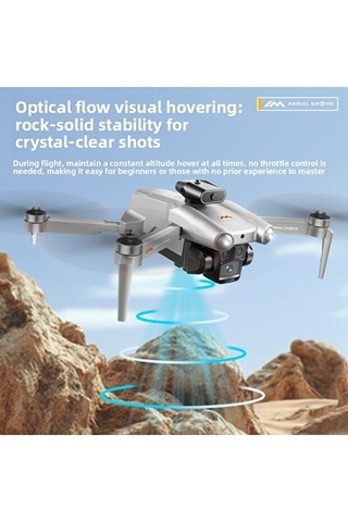 Engel Tanıma Sensörlü 4k Hd Kameralı Katlanabilir Akıllı Drone - Ekranlı Kumanda