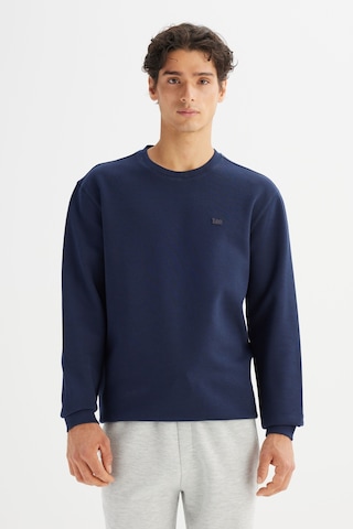 Lee Regular Fit Baskılı Erkek Sweatshirt L2520308411 Lacivert