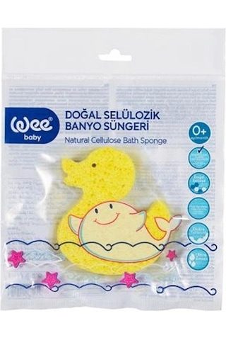 Wee Baby Doğal Selülozik Banyo Süngeri 915 - Ördek