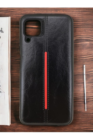 Huawei Uyumlu P40 Lite Deri Desen Kılıf